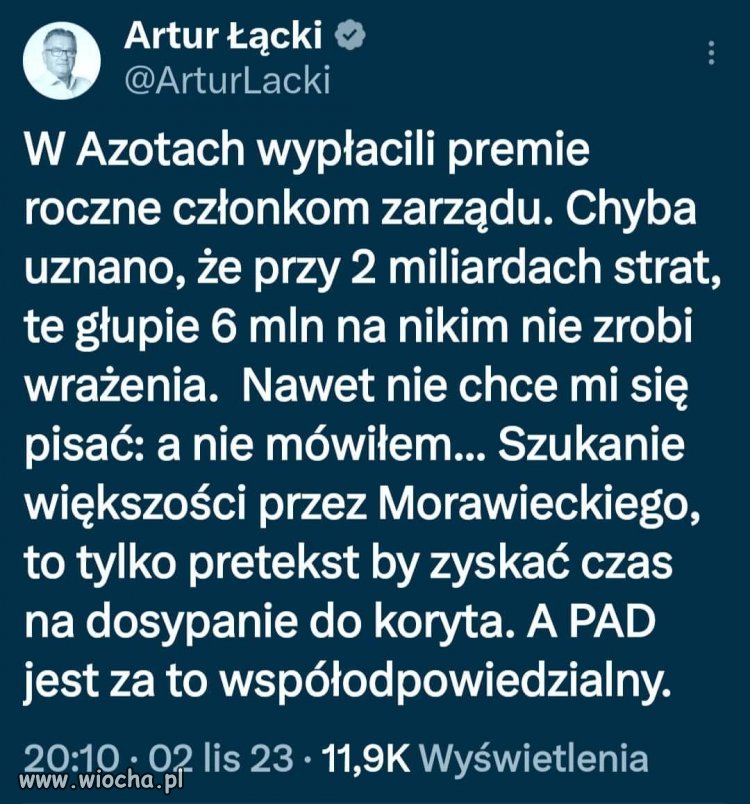 Za dopuszczenie do tej sytuacji, PAD powinien ponieść w przyszłości odpowiedzialność!