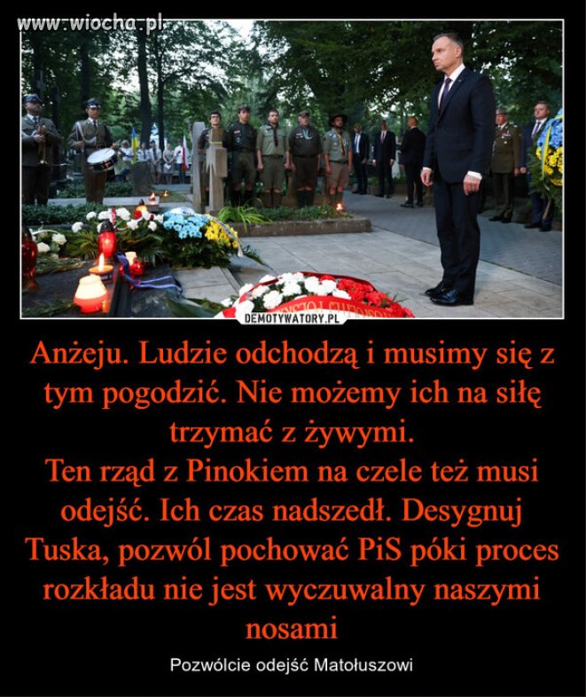 Nie płaczcie kiedy odjadą...Już czas!