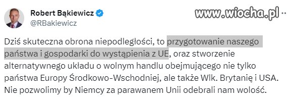Ten pajac chyba nie zrozumiał