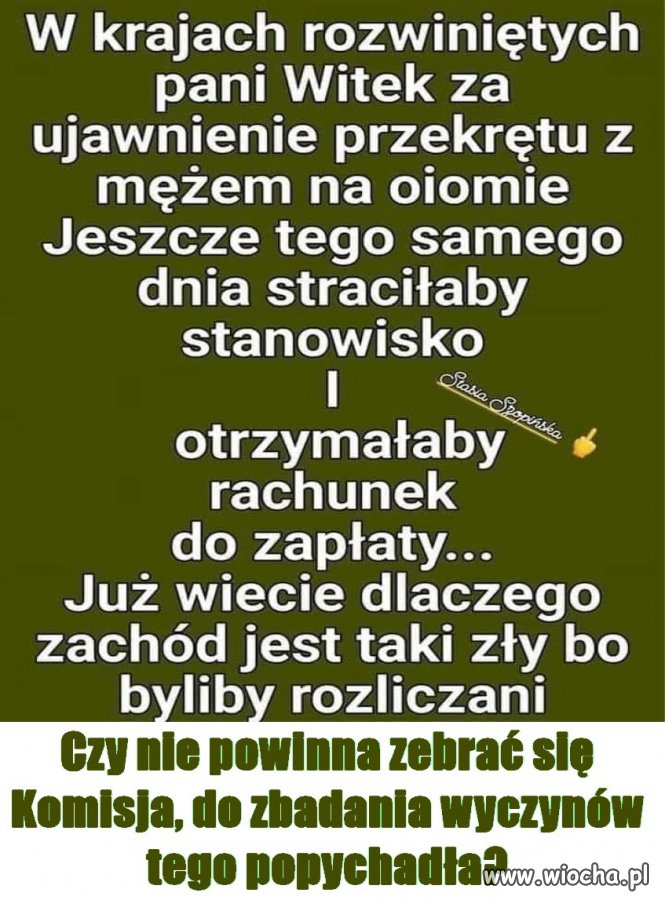 Zachód jest taki zły, bo byliby rozliczani