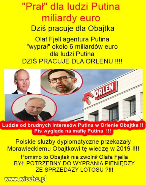 Obajtek i mafia Putina, sądy powinny prześwietlić Obajtka!