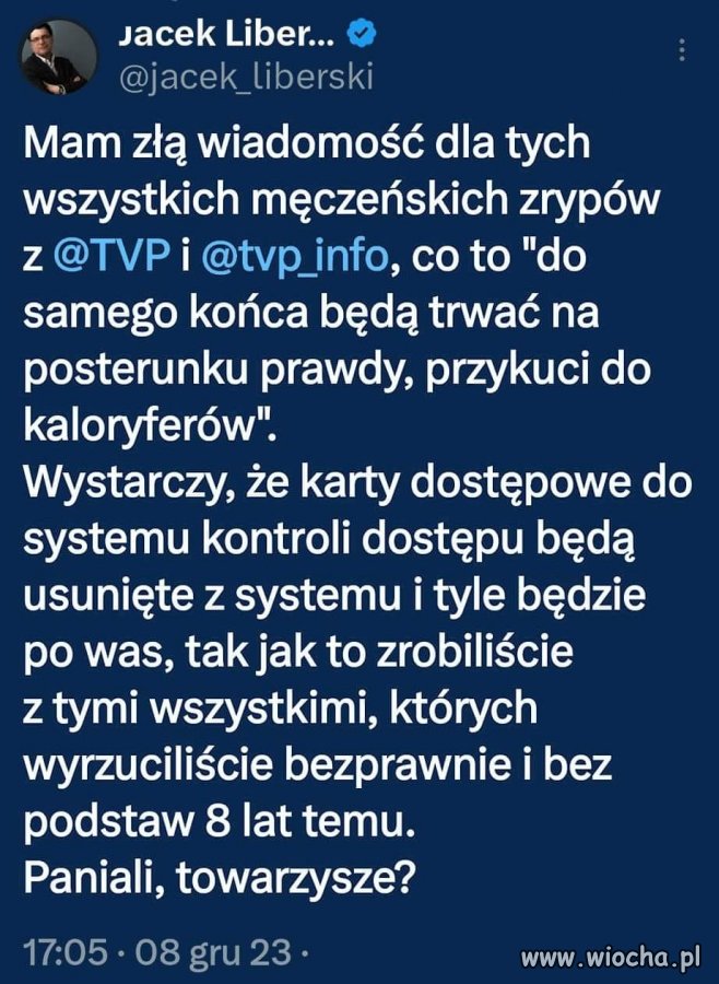 Zawsze robili bez żadnego trybu i z przyzwyczajenia 