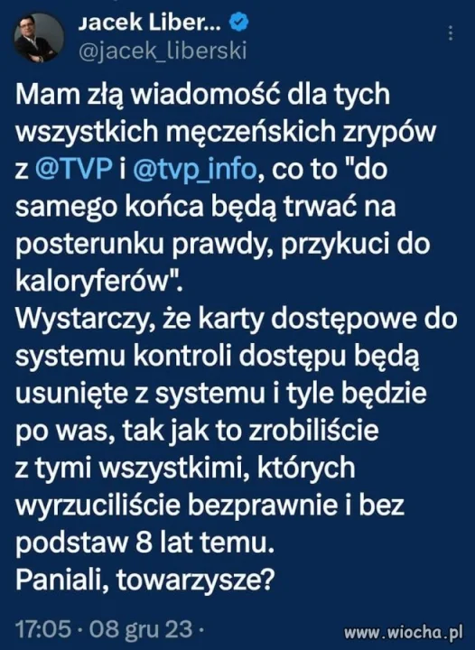 Zawsze robili bez żadnego trybu i z przyzwyczajenia 