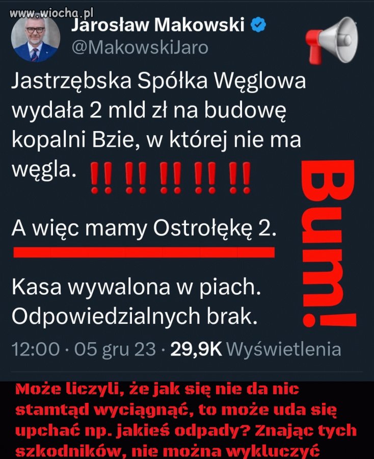 Kolejny "sukces"