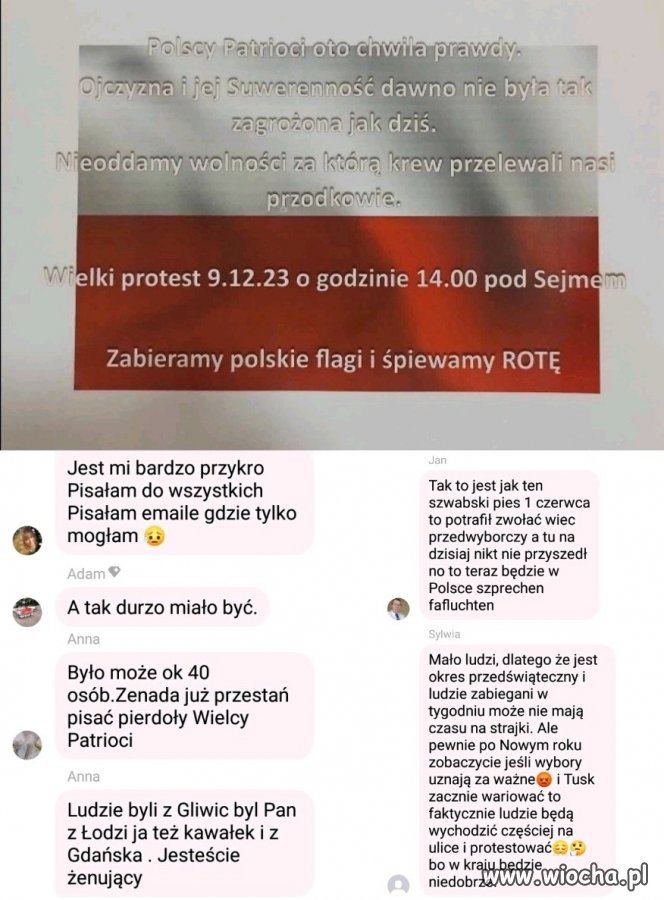 Końcowe podsumowanie dzisiejszej akcji pt