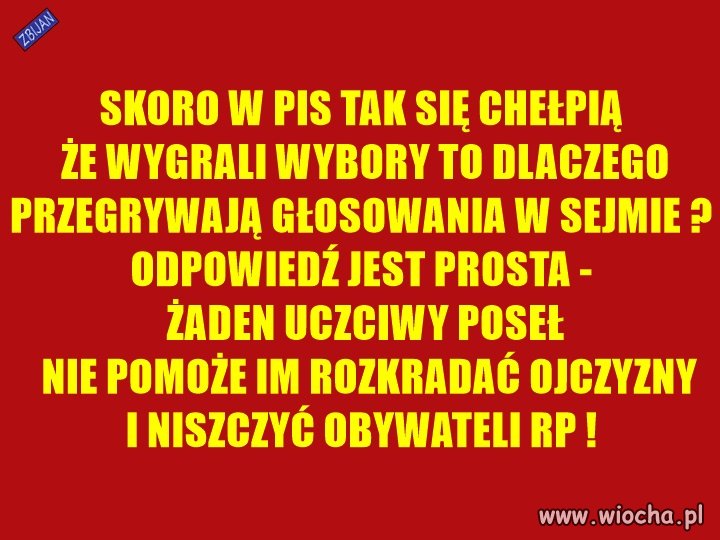 Nigdy nie możemy dopuścić...