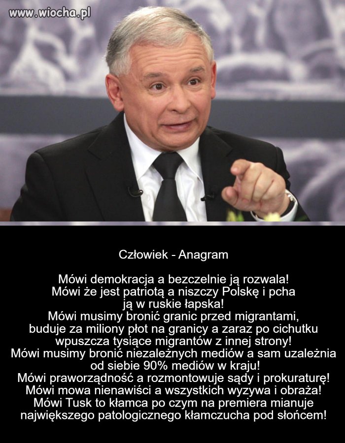 Gdy ten osobnik mówi tak to znaczy że mówi nie!