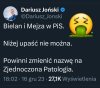 Może szeregowy poseł Jarosław K. zobaczył dokonania Mejzy w medycynie i stwierdził, że tylko on uleczy pis?