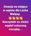 Kaczyński jest tak przebrzydłym złem, że nawet sztuczna szczęka odmówiła mu posłuszeństwa.