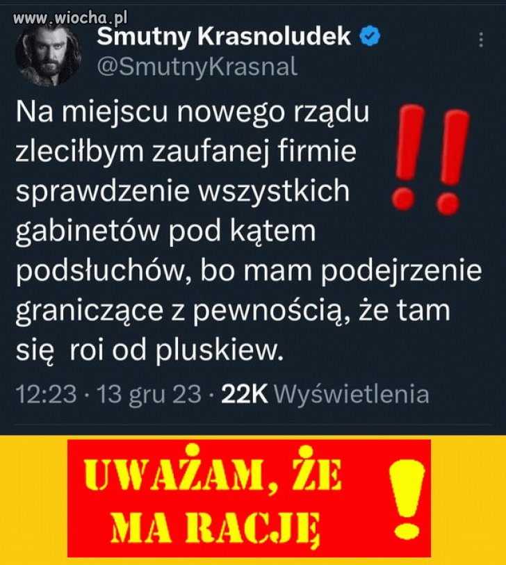 Dokładnie tak trzeba zrobić