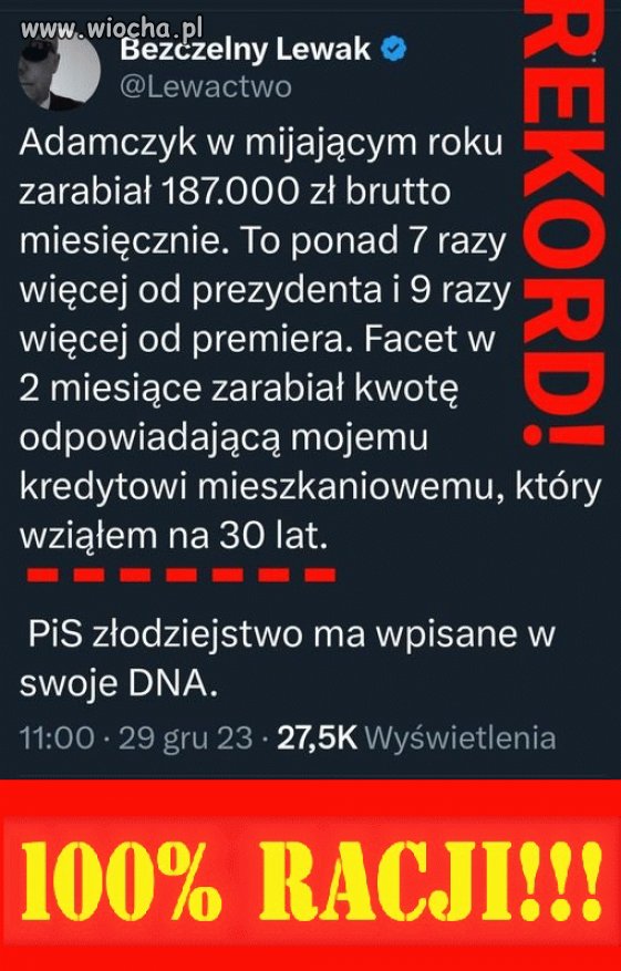 Oligarcha Adamczyk