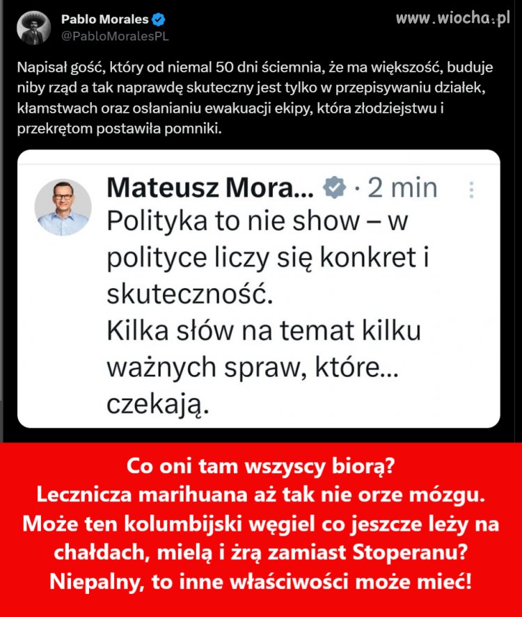 Morawiecki; złote myśli