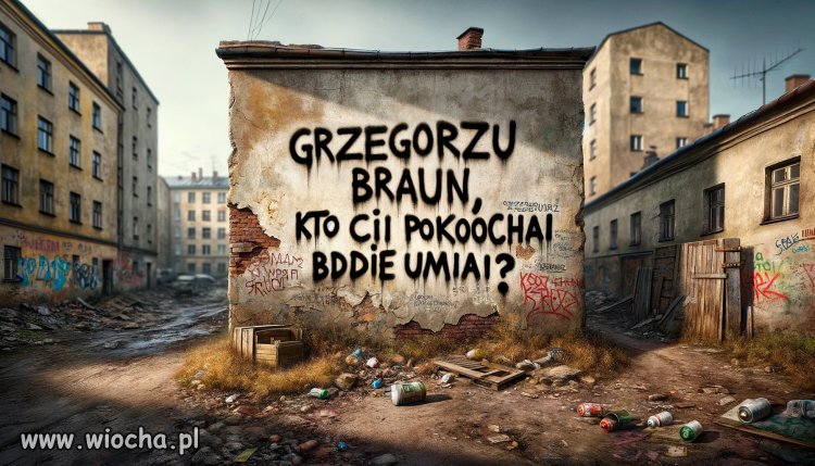 Grzegorzu Braun, kto cię pokochać będzie umiał?