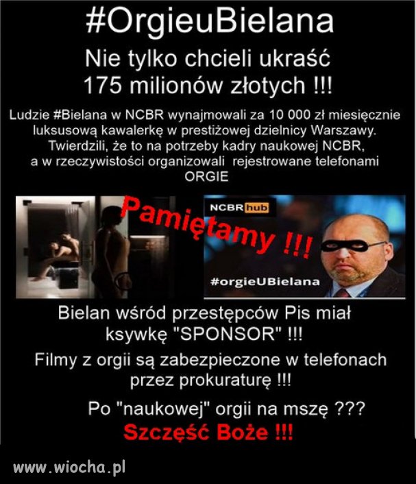 Dworczyk o  bezinteresownym szkodnictwem lub zawiścią