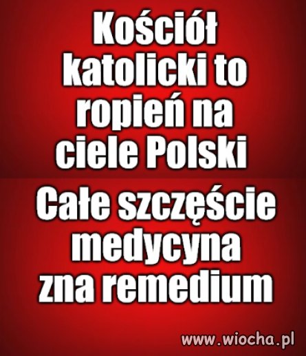 Kaprawym okiem ateisty patrząc ...