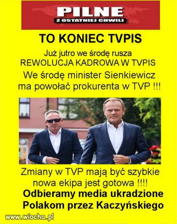 KONIEC szczujni propagandy PiSu za miliardy!!!