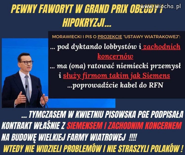 Kiedy skończą ten festiwal hipokryzji...