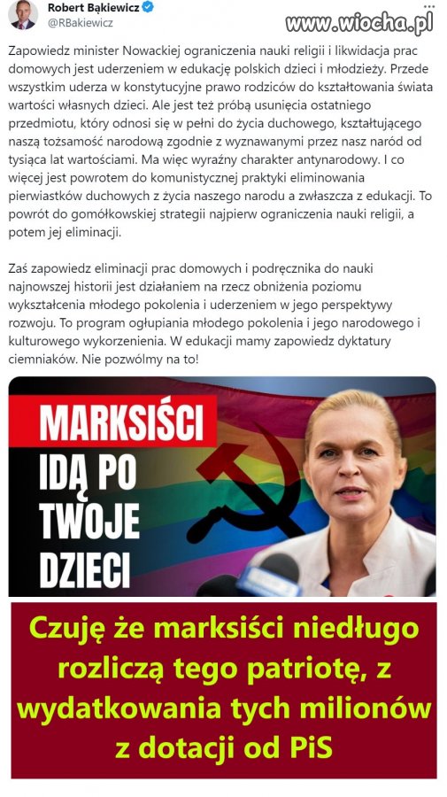 Znalazł się teolog i historyk w jednym.