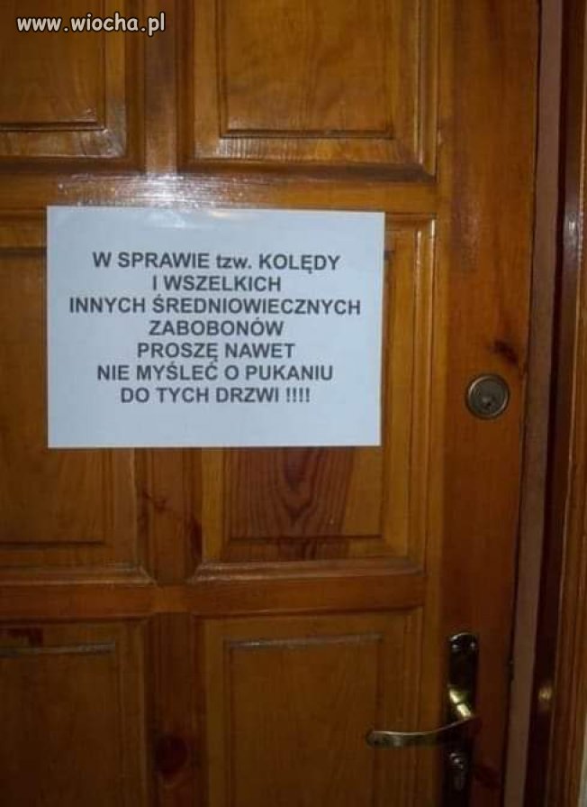 To nie jest wędrówka z zabobonami 