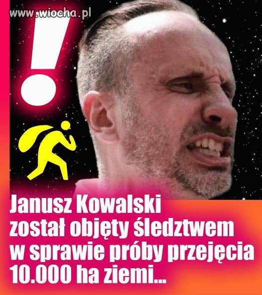 Taka sytuacja z Januszem w roli głównej