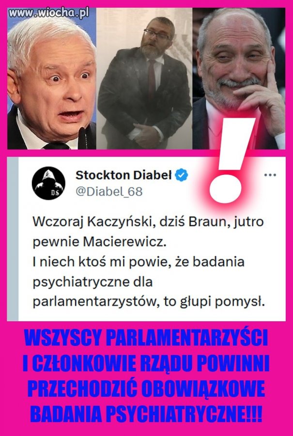 Po dzisiejszym dniu to nawet konieczne