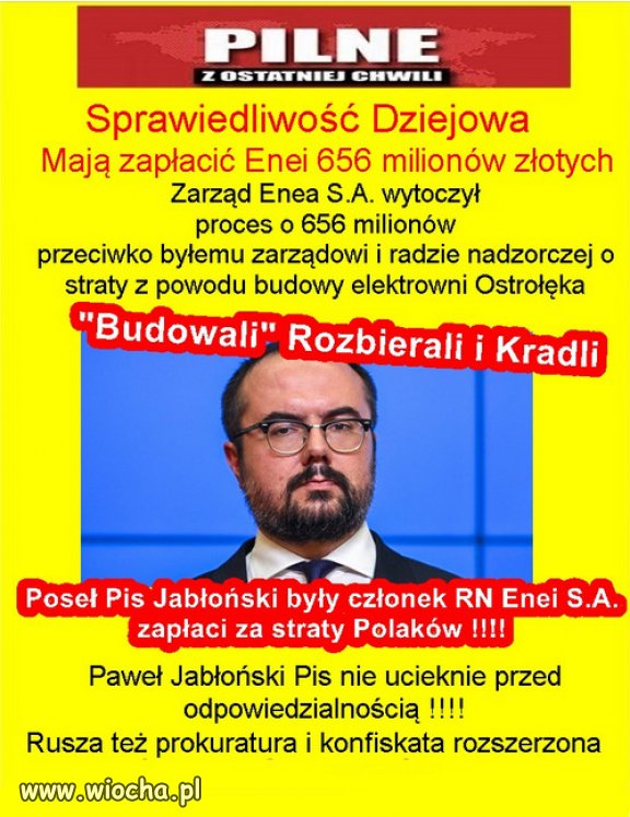 Nadszedł czas rozliczeń złodziei PiSu!
