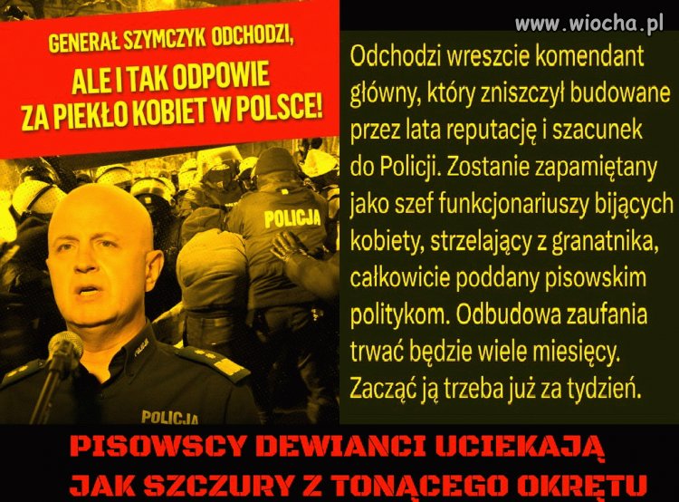 Ten łysy debil powinien siedzieć w pierdlu