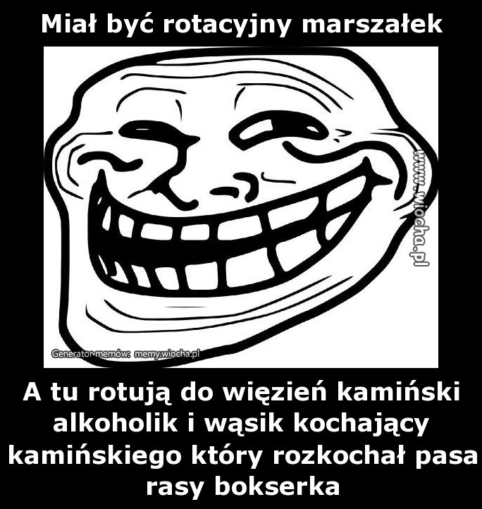 Miał być rotacyjny marszałek