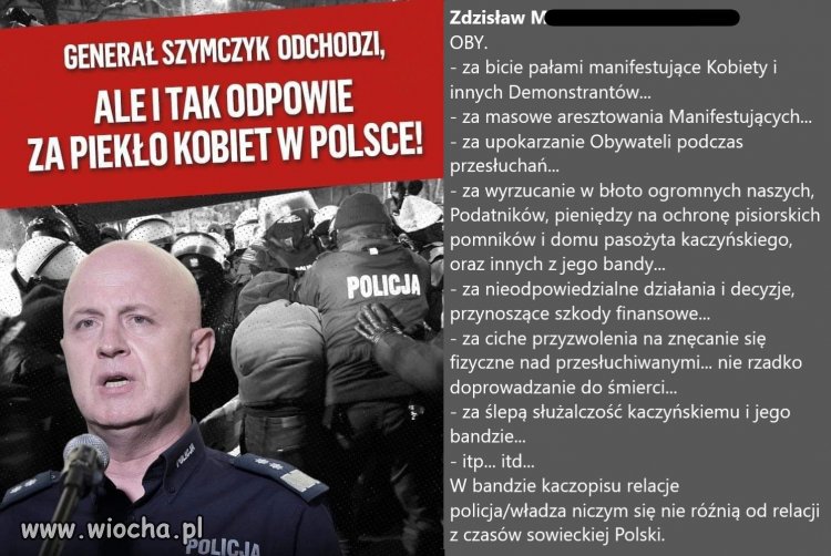 Na pożegnanie podobno dostał głośnik ...