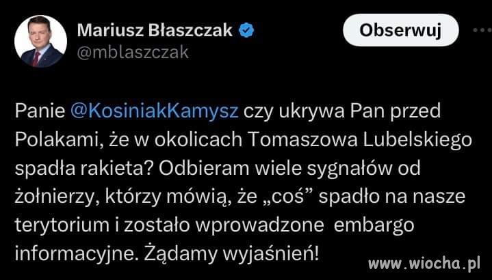 Hipokryzja level PiS 