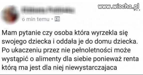 Alimenty dla madki 