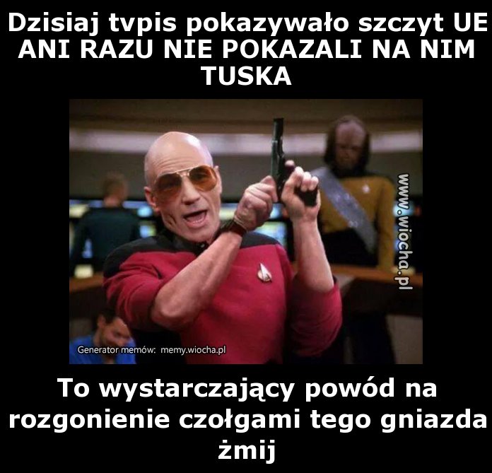 Dzisiaj tvpis pokazywało szczyt UE