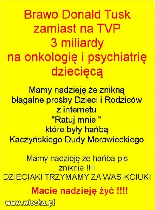 Brawo Donald Tusk 