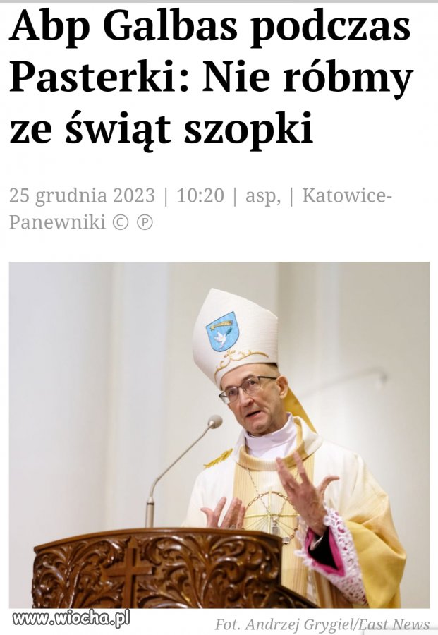  Kto tu robi szopkę  ?