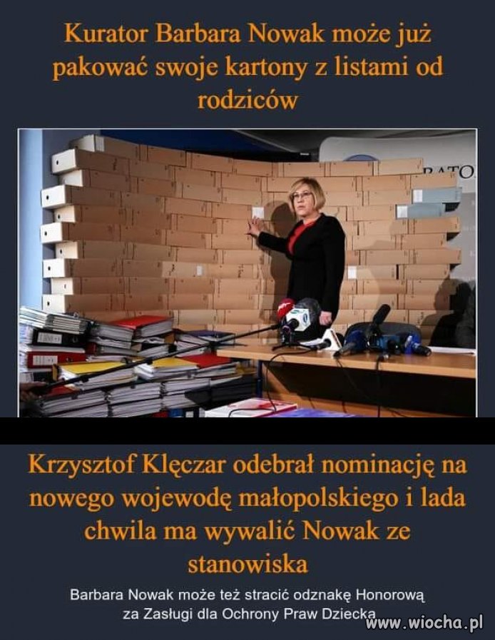 Puste kartony, tak jak głowa w/w oszustki!