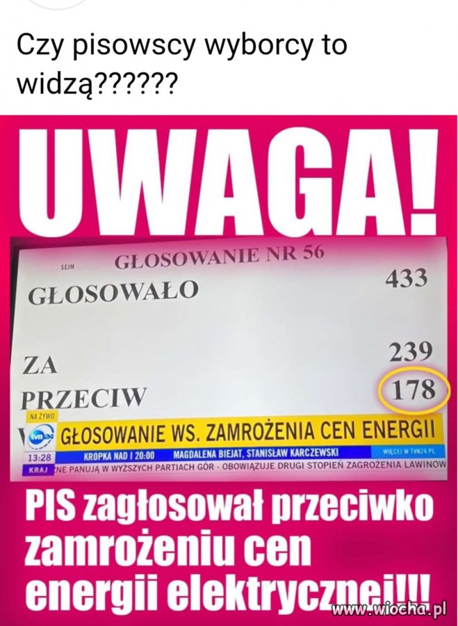 I co wy na to pisowskie ścierwa???