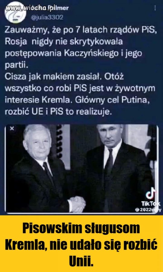 Putinowi to było na rękę