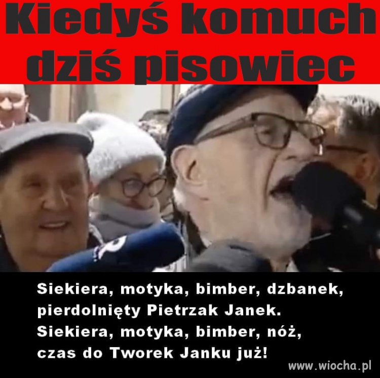 W obronie szczujni! Kiedyś komuch dziś pisowiec