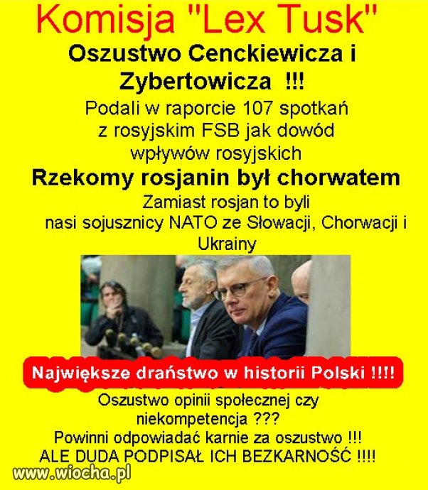 Komisja lex Tusk umieściła oficerów NATO wśród rosyjskich służb