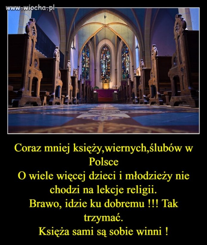 Coraz więcej ludzi myśli samodzielnie ...