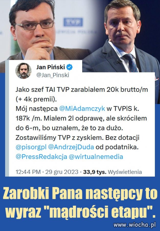 Tak, to była ''dobra zmiana'' w ''tanie państwo''!