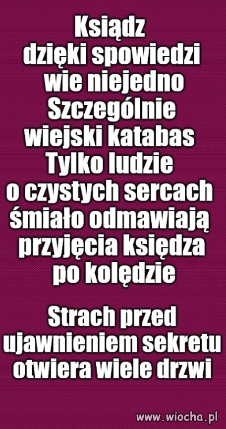 Kaprawym okiem ateisty patrząc ...