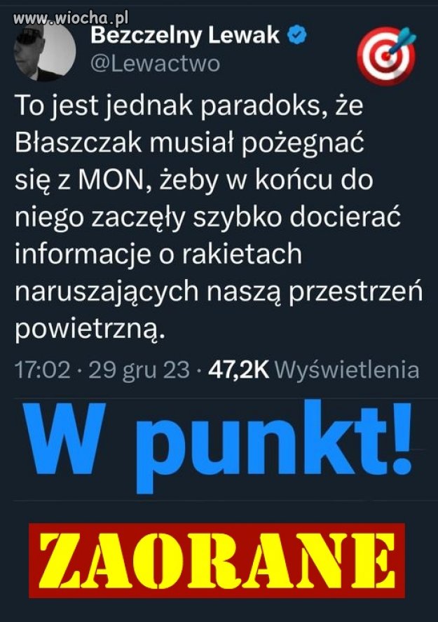 Paradoks Błaszczaka