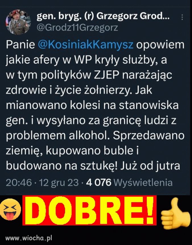 Będzie ciekawie