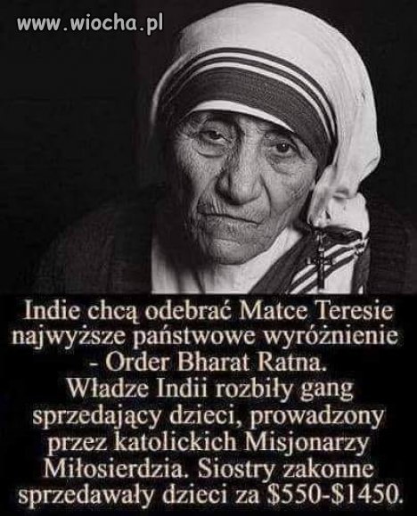A taka ponoć święta była ...
