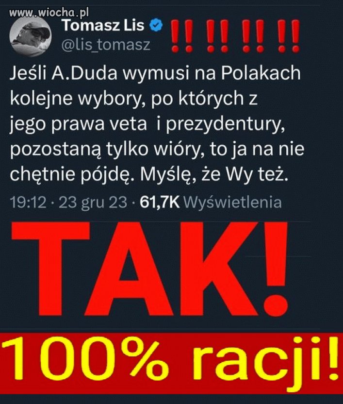 Dokładnie tak