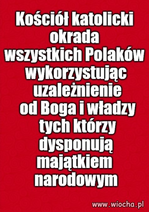 Kaprawym okiem ateisty patrząc ...