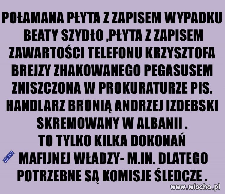 Już wyją że czemu sześć komisji, a nie czterdzieści