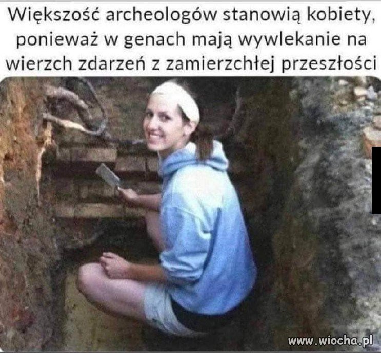 Kobiety potrafią wszystko wygrzebać 