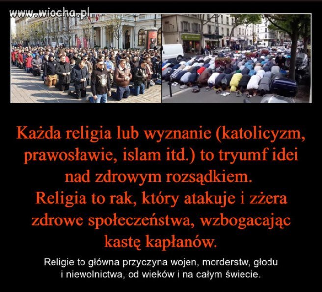 Oto wielka tajemnica wiary: euro, złoto i dolary. 